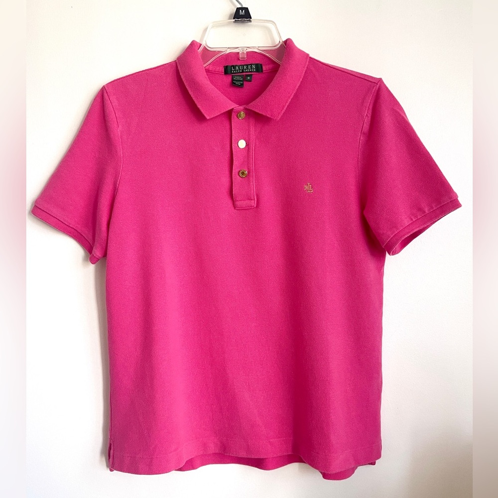 Size M Ralph Lauren Classic Fit Mesh Polo Shirt